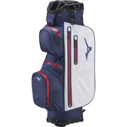 Mizuno Cartbag BR-DRI, navy/weiss/rot