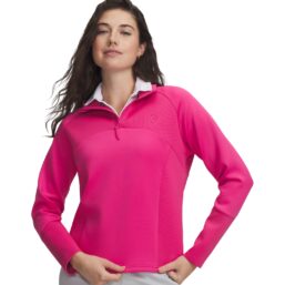 Under Armour Layer Drive 1/4 Zip, pink