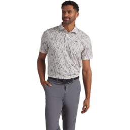 Puma Polo MATTR Northern Lights, creme/grau