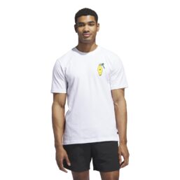 adidas T-Shirt Chip in NYC, weiss