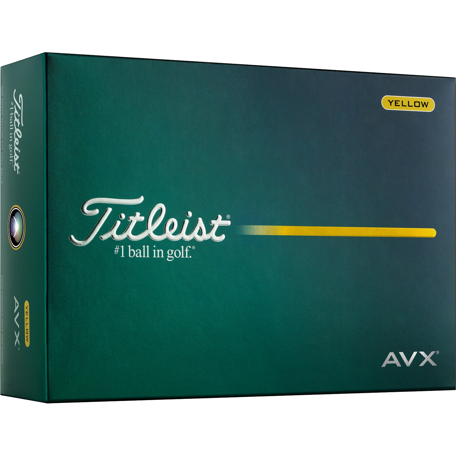 Titleist Golfbälle AVX 2026 - 12er Pack, gelb