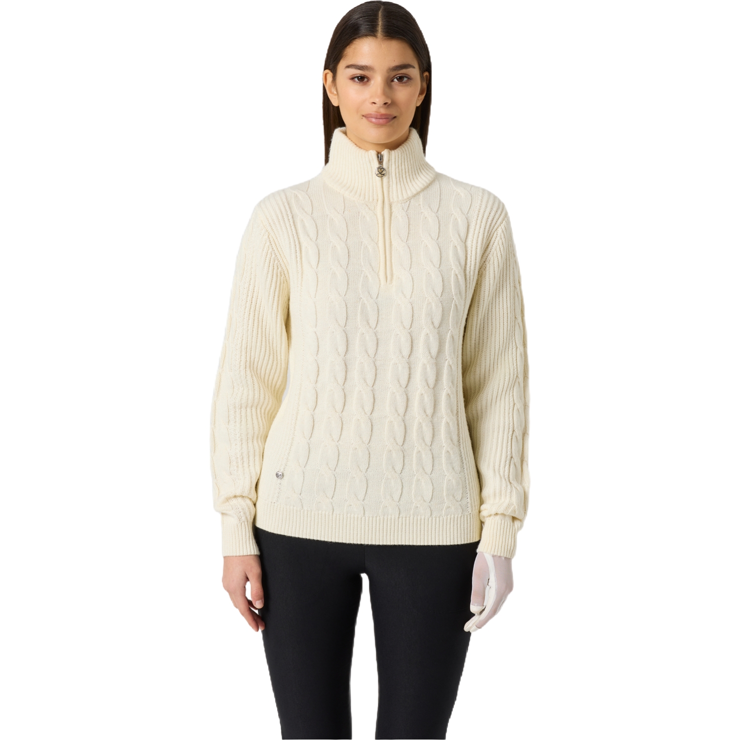 Daily Sports Pullover Cable Lined, creme