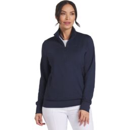Puma Layer Cloudspun Isla 1/4-Zip, navy