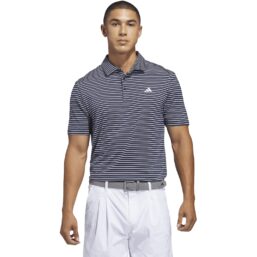 adidas Polo Performance Two-Color Stripe, navy/weiss