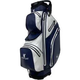 Leisure Cartbag Watersafe, navy/weiss