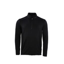 Cross Layer Athletic 1/2-Zip, schwarz
