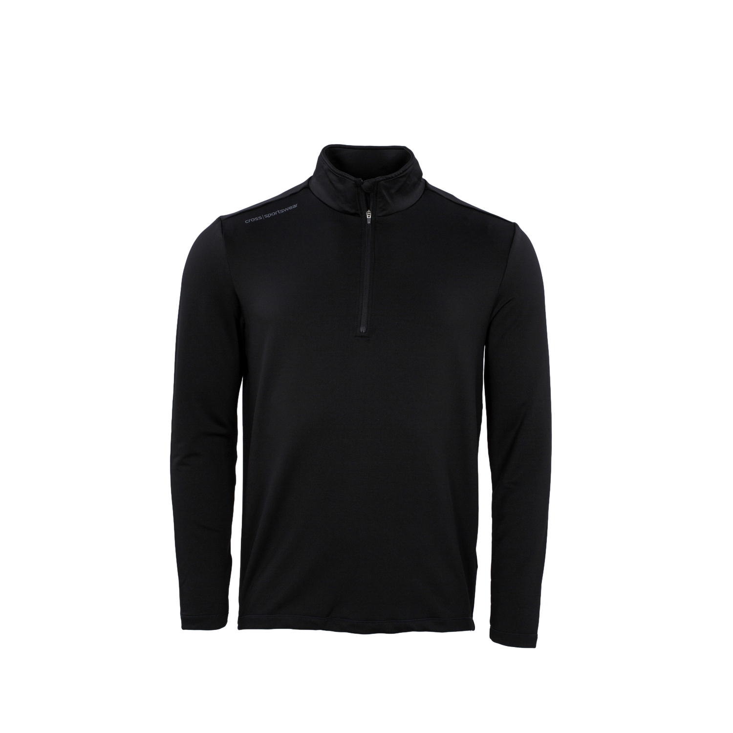 Cross Layer Athletic 1/2-Zip, schwarz