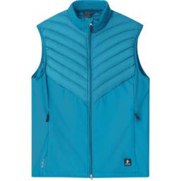 Cross Weste Stance Softshell, blau/türkis