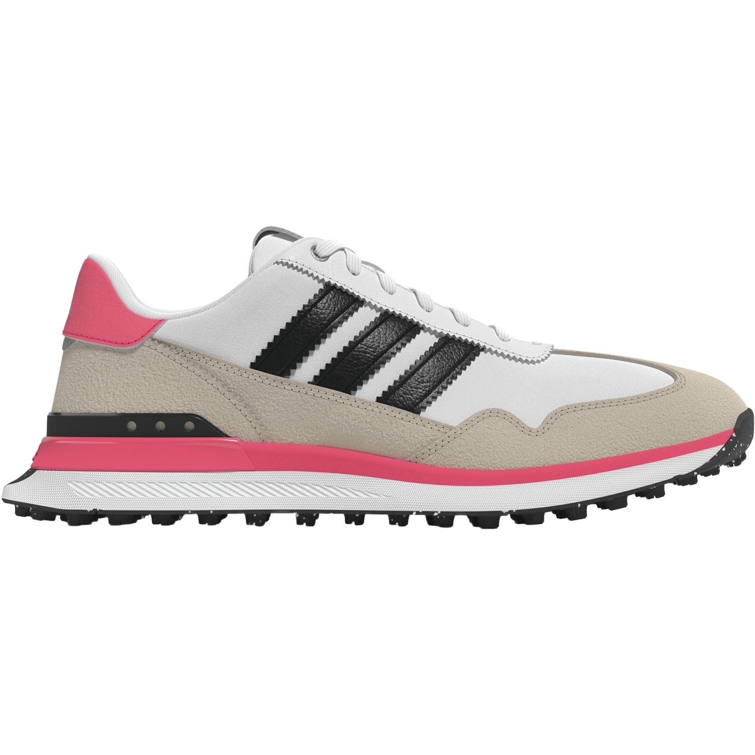 adidas Golfschuhe Damen S2G Textil, weiß/schwarz/pink