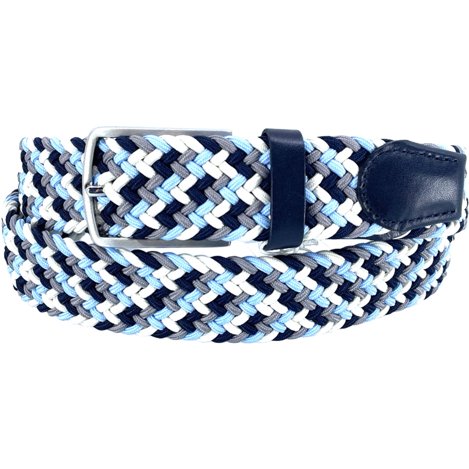 FENIX Gürtel Braided Multi-Color, navy/hellblau/grau