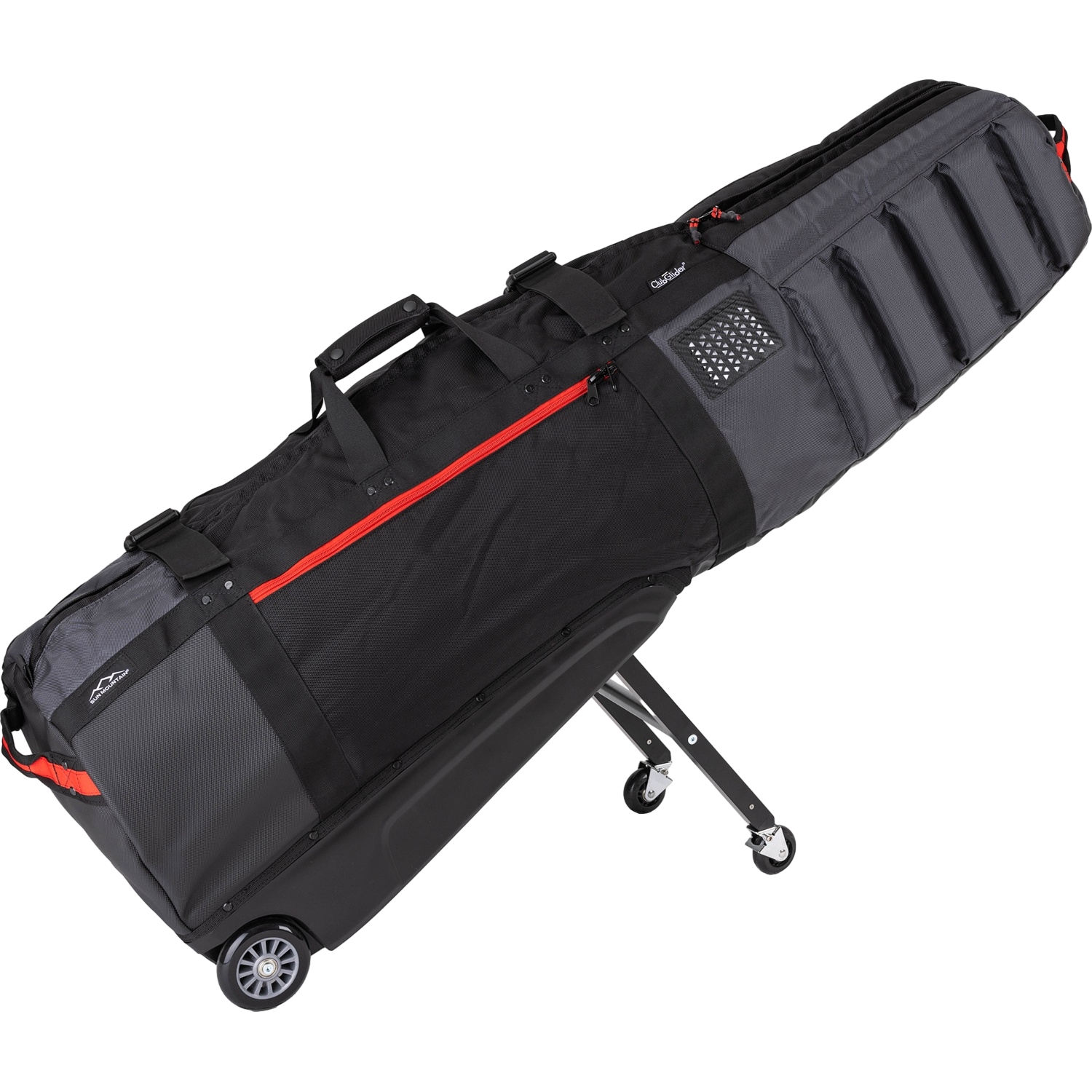 Sun Mountain Travelcover GLI Merid, schwarz/grau/rot