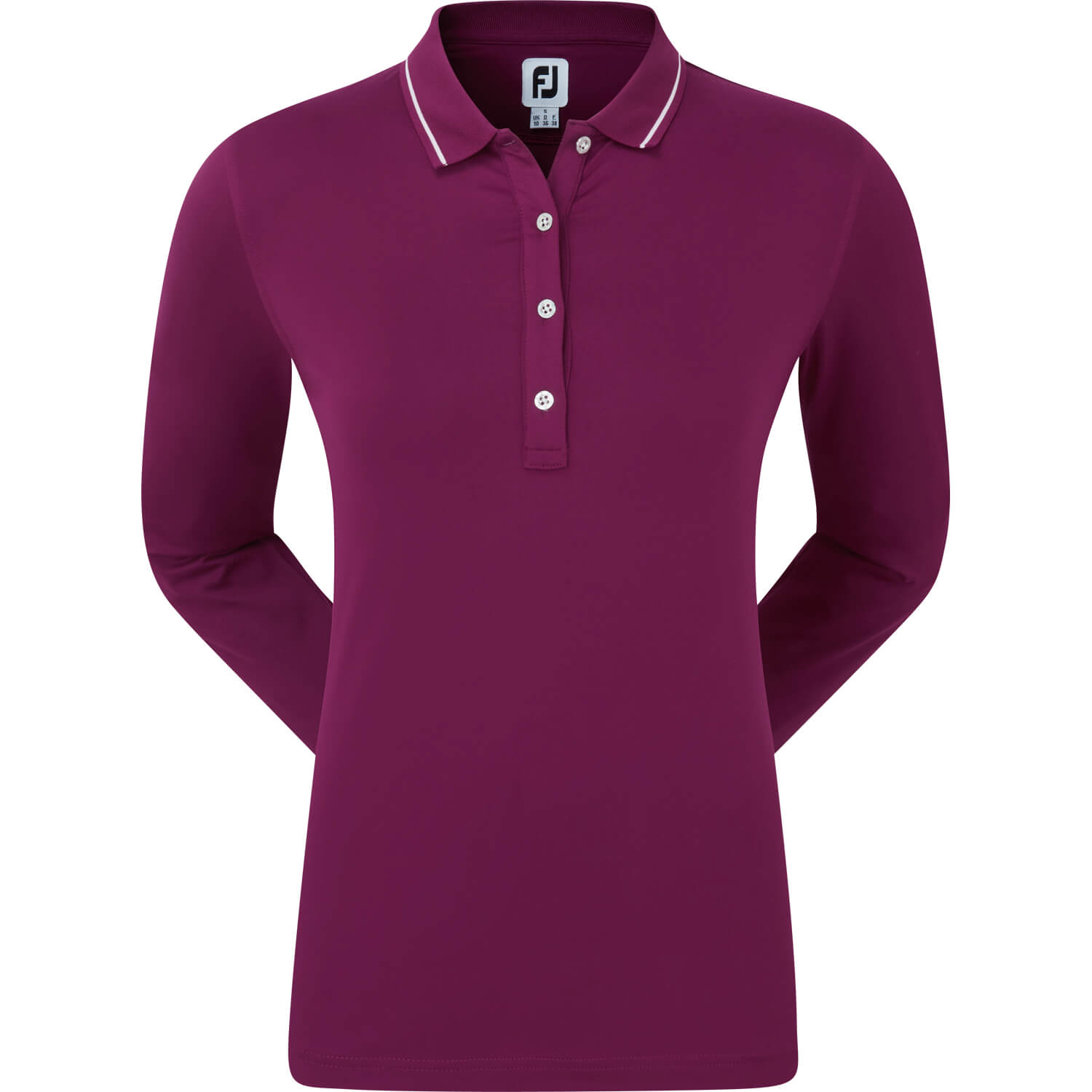 FootJoy Polo Langarm Thermal Jersey-3a, lavendel
