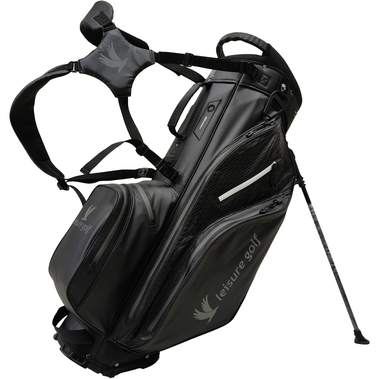 Leisure Standbag Hybrid Waterproof, schwarz/grau