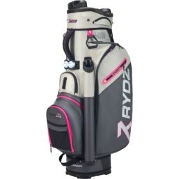 RYDZ GEAR Cartbag Lucky Nine 2027, anthrazit/silber/pink