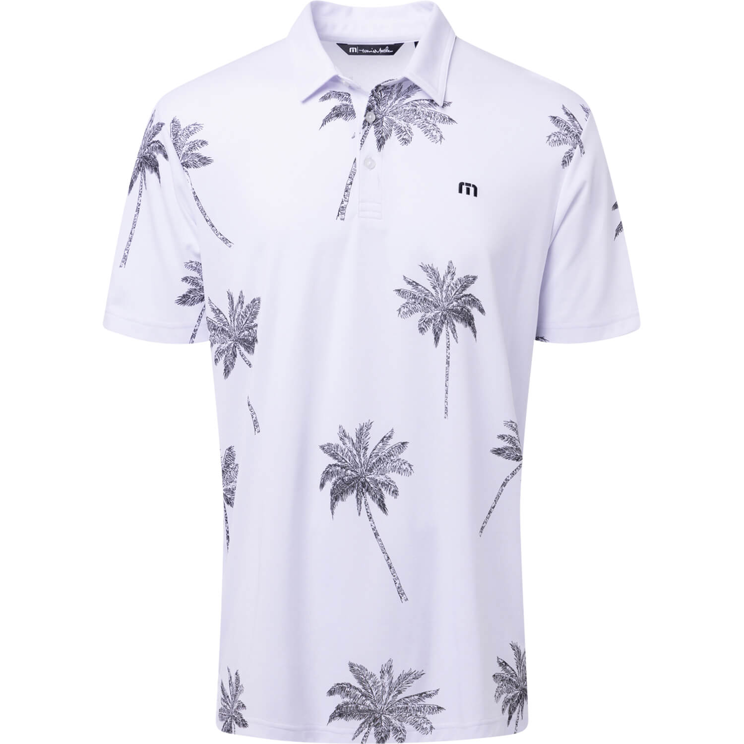 TRAVISMATHEW Polo Mesic, weiss