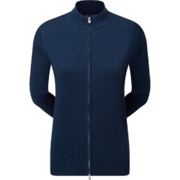 FootJoy Jacke Drirelease Full-Zip Lined Sweater, navy