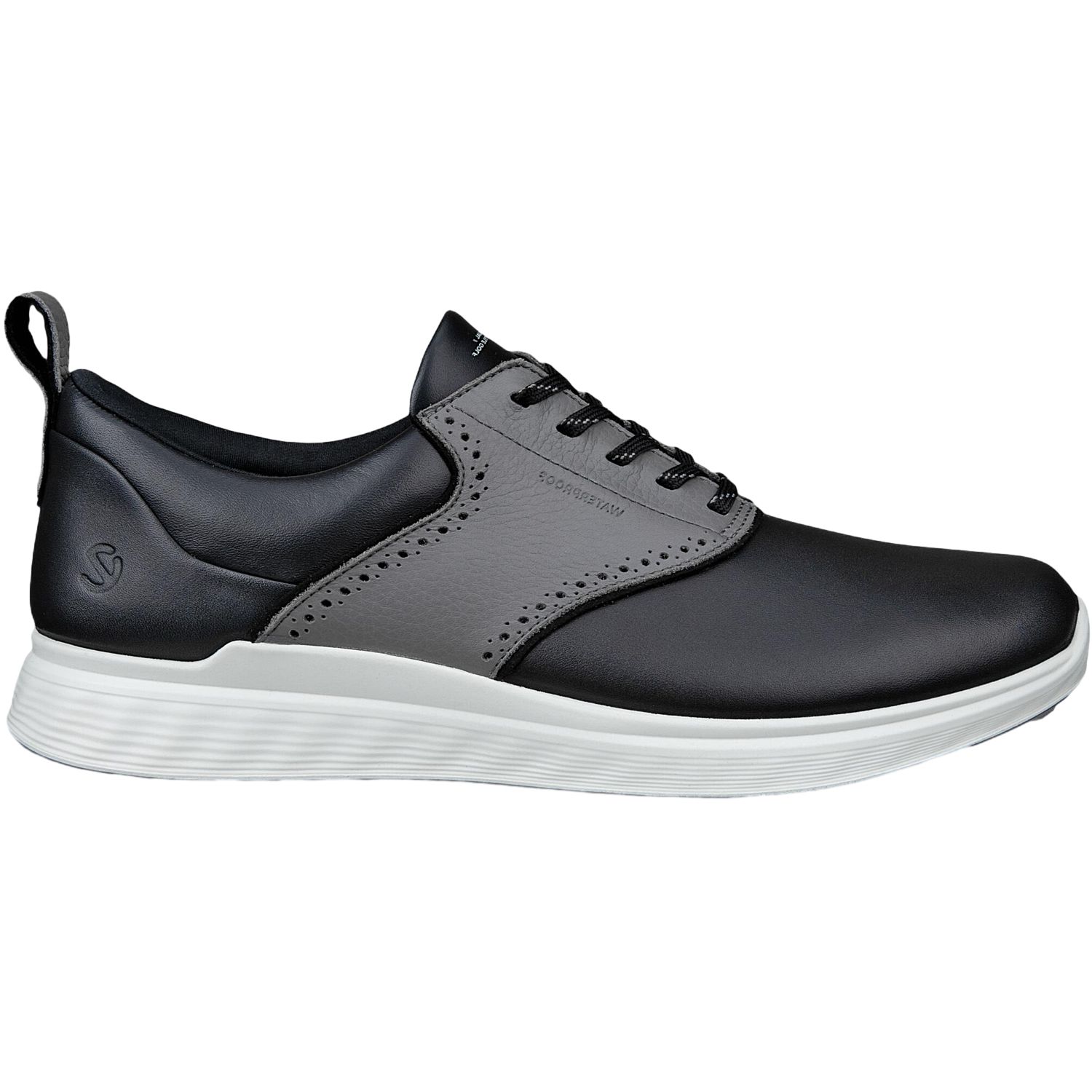 ecco Golfschuhe Herren Golf S-Casual, schwarz/grau